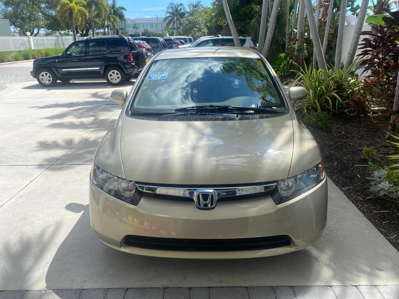 2008 Honda Civic Sdn LX LOW MILES 26,917 1 OWNER Pompano Beach FL