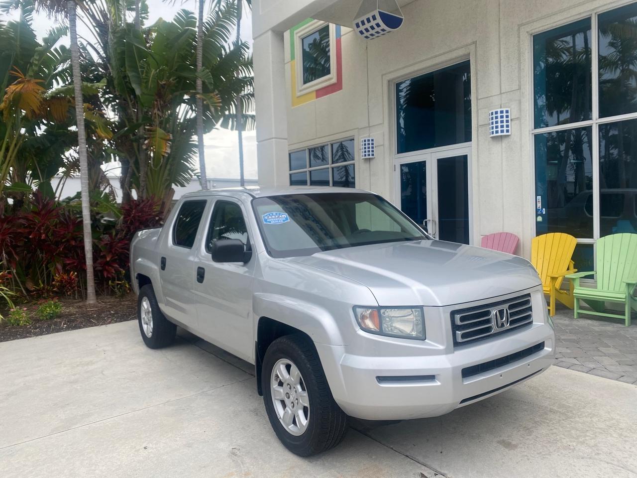 2008 Honda Ridgeline RT 4WD LOW MILES NO ACCIDENTS Pompano Beach FL