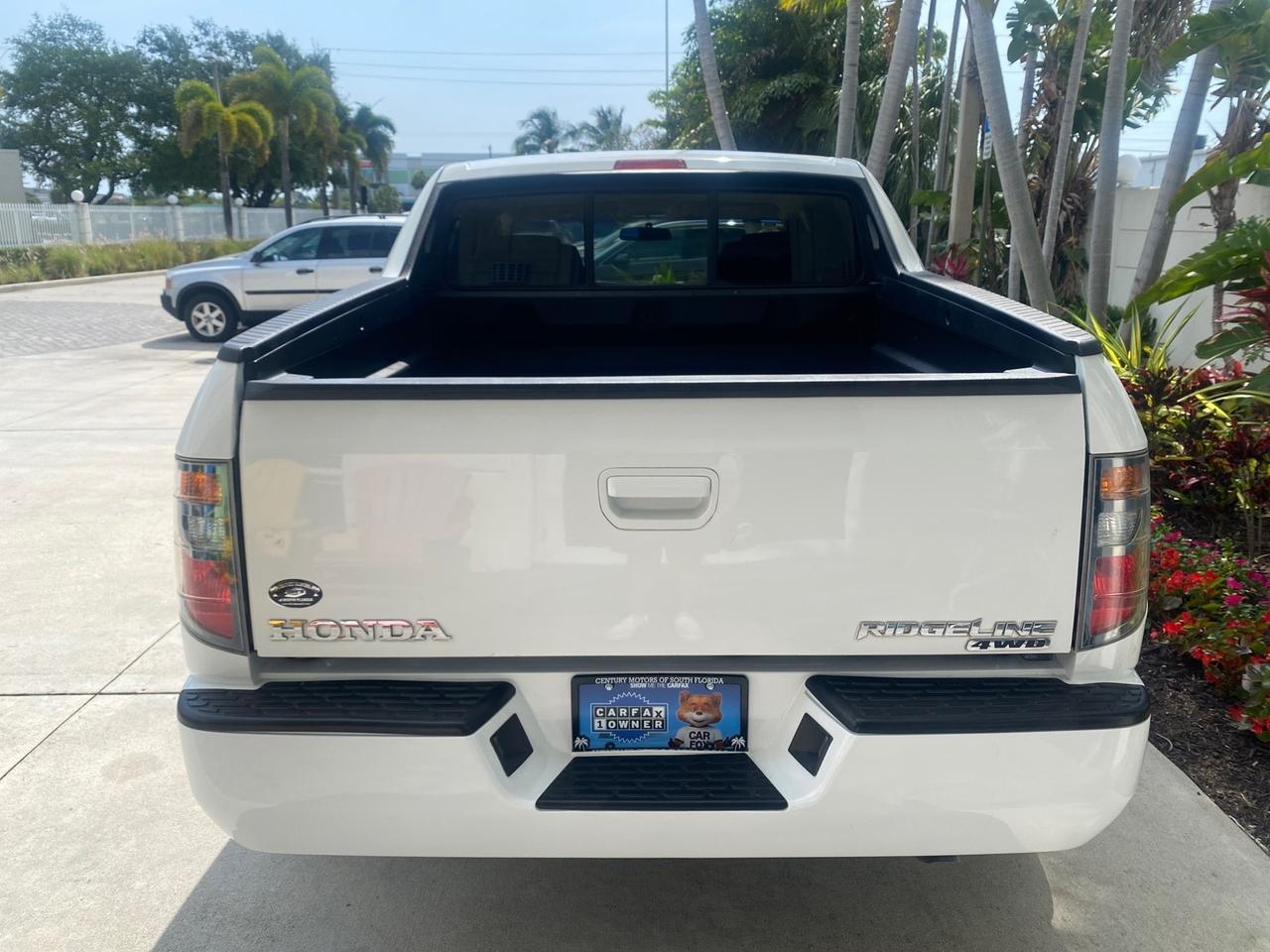 2008 Honda Ridgeline RTS 4WD LOW MILES 73,653 1 OWNER Pompano Beach FL