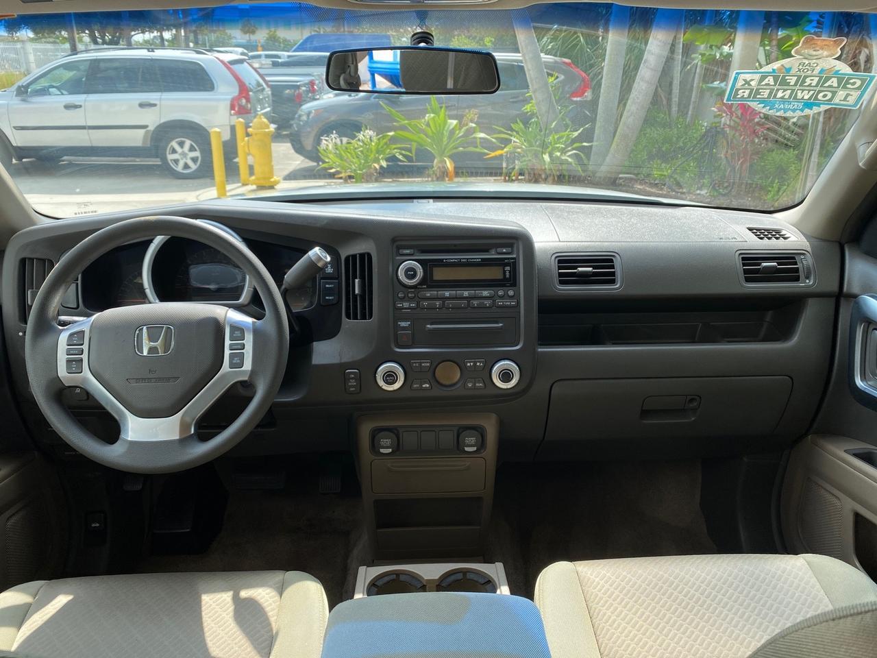 2008 Honda Ridgeline RTS 4WD LOW MILES 73,653 1 OWNER Pompano Beach FL