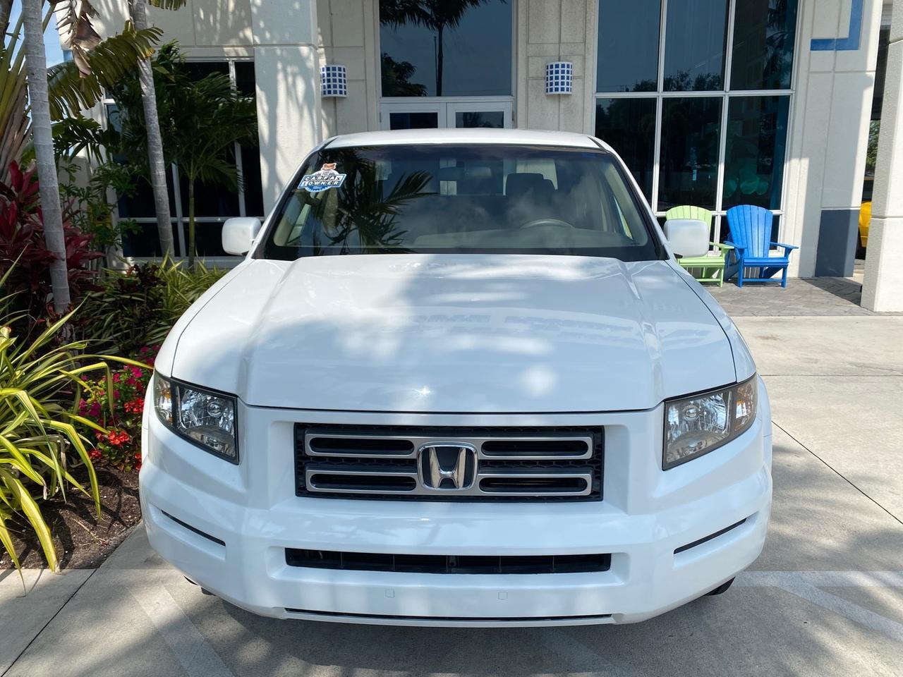 2008 Honda Ridgeline RTS 4WD LOW MILES 73,653 1 OWNER Pompano Beach FL