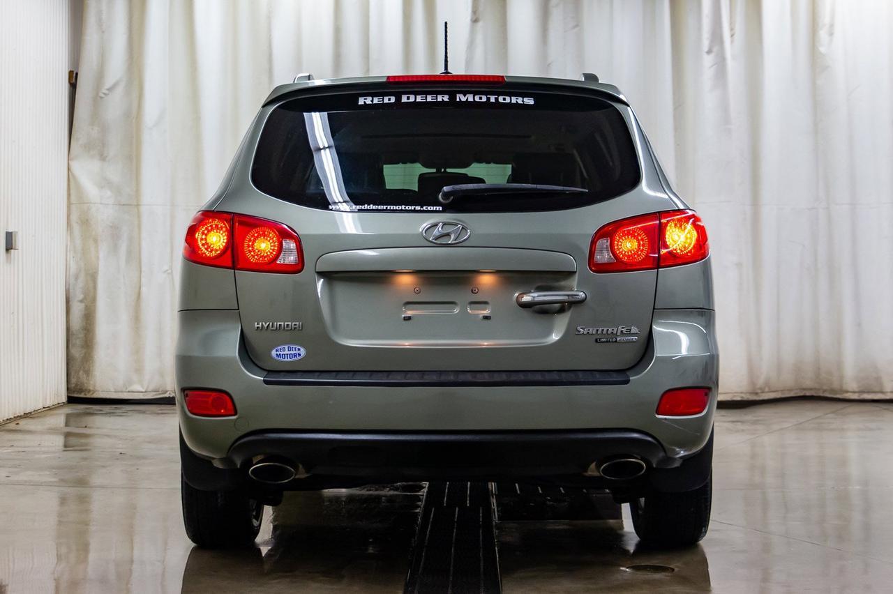 2008 Hyundai Santa Fe AWD Limited Leather Roof Red Deer AB