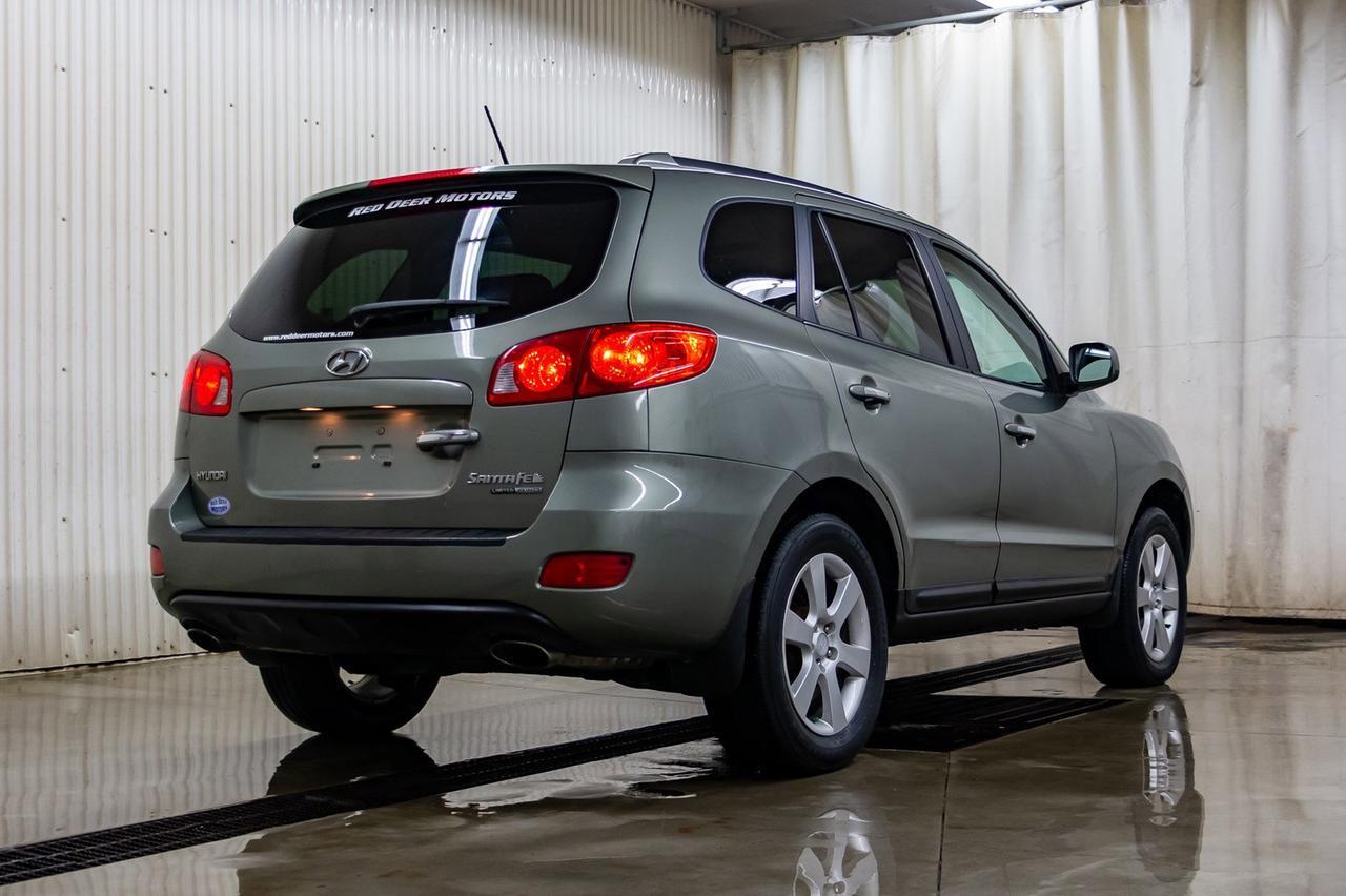 2008 Hyundai Santa Fe AWD Limited Leather Roof Red Deer AB
