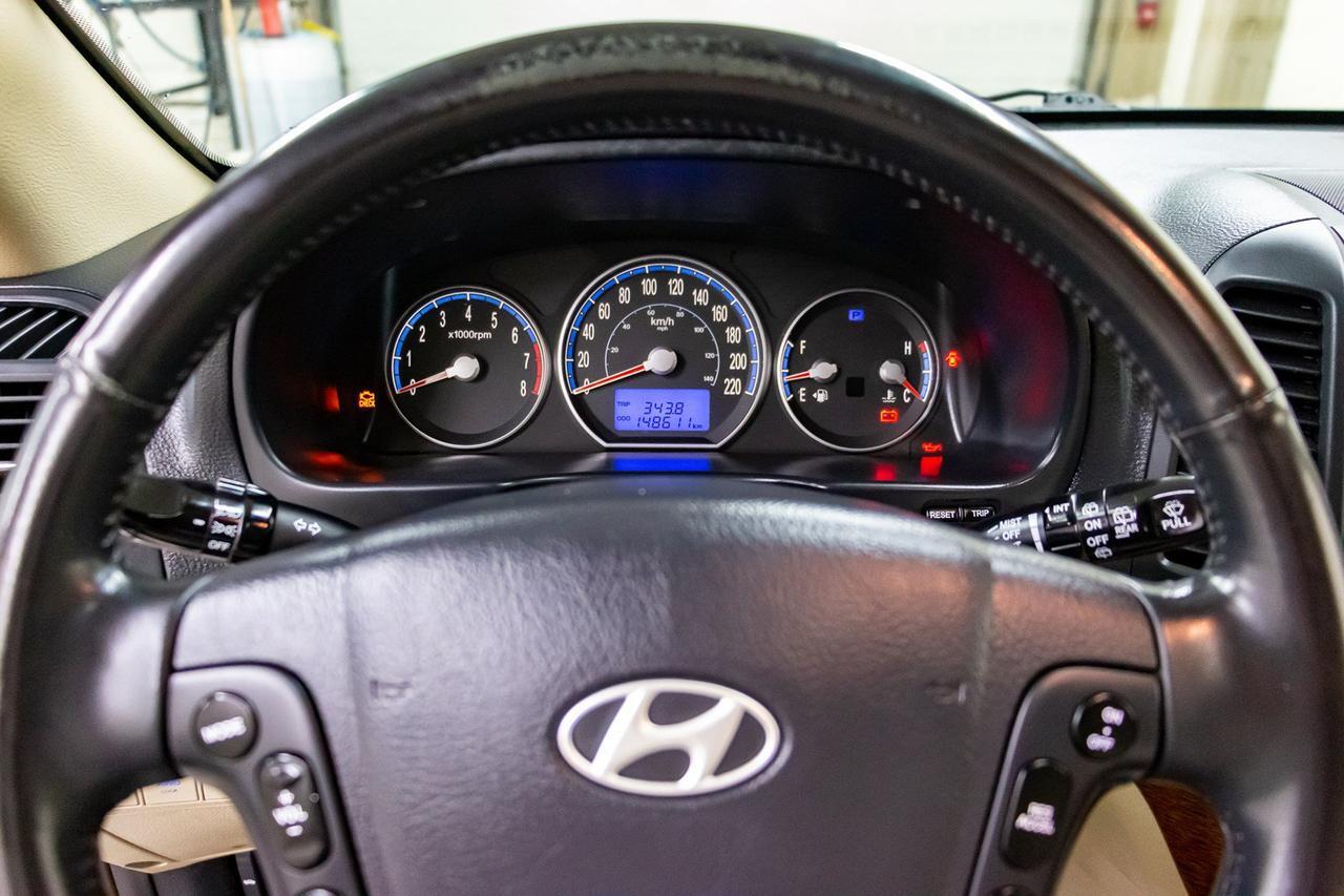 2008 Hyundai Santa Fe AWD Limited Leather Roof Red Deer AB