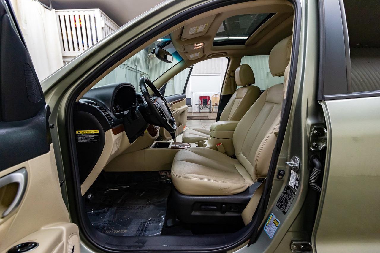 2008 Hyundai Santa Fe AWD Limited Leather Roof Red Deer AB