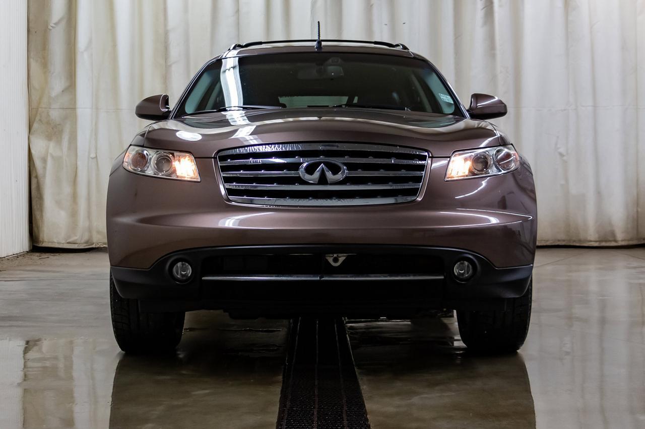 2008 Infiniti FX35 AWD Luxury Edition Leather Roof Nav Red Deer AB
