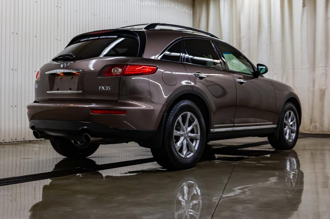 2008 Infiniti FX35 AWD Luxury Edition Leather Roof Nav Red Deer AB