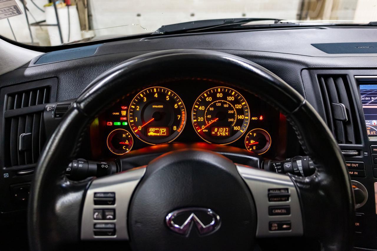 2008 Infiniti FX35 AWD Luxury Edition Leather Roof Nav Red Deer AB