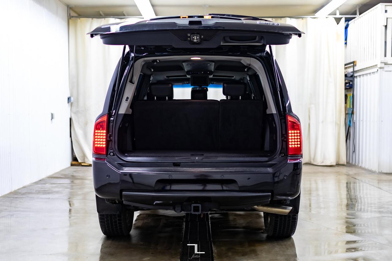 2008 Infiniti QX56 AWD Luxury Edition Leather Roof Nav Red Deer AB