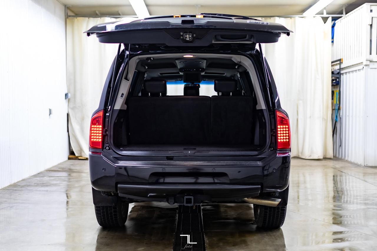 2008 Infiniti QX56 AWD Luxury Edition Leather Roof Nav Red Deer AB