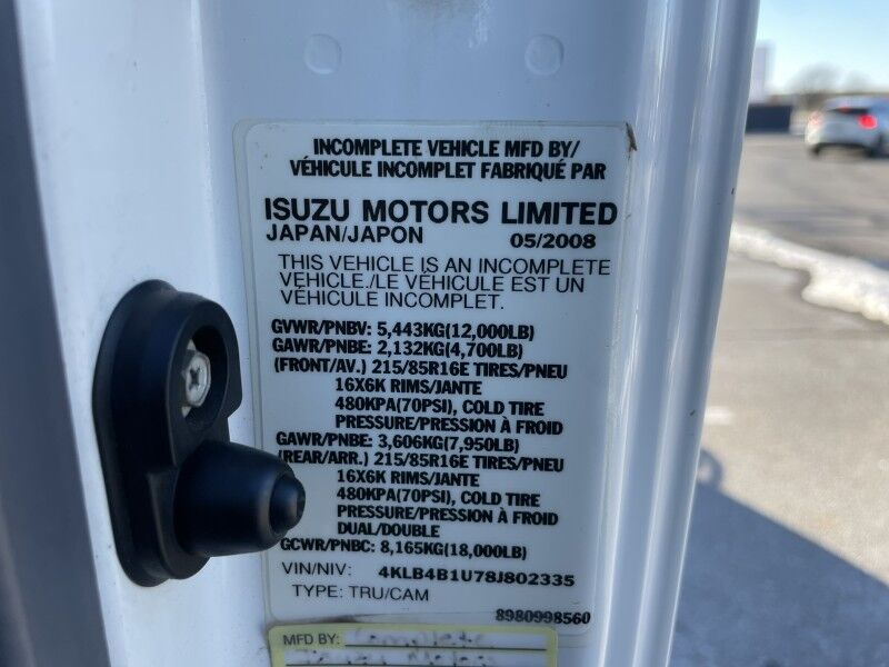 2008 Isuzu NPR 6.0L Gas Cab & Chassis Collinsville OK