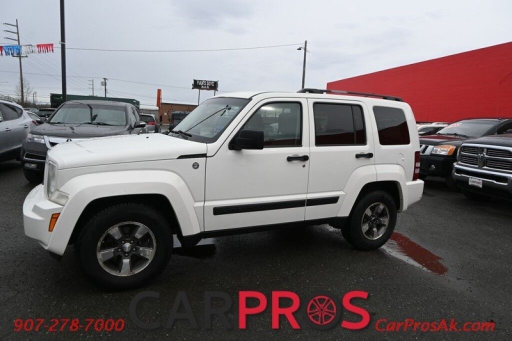 2008 Jeep Liberty Sport - 4X4 - 3.7L V6 - Power Windows & Door Locks - Keyless Entry - A/C - Cruise Control - Bluetooth - CD w/ Aux Input - Block Heater Anchorage AK