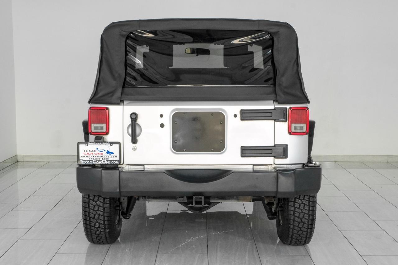 2008 Jeep Wrangler RUBICON 4WD AUTOMATIC SOFT TOP CONVERTIBLE CRUISE CONTROL ALLOY Carrollton TX