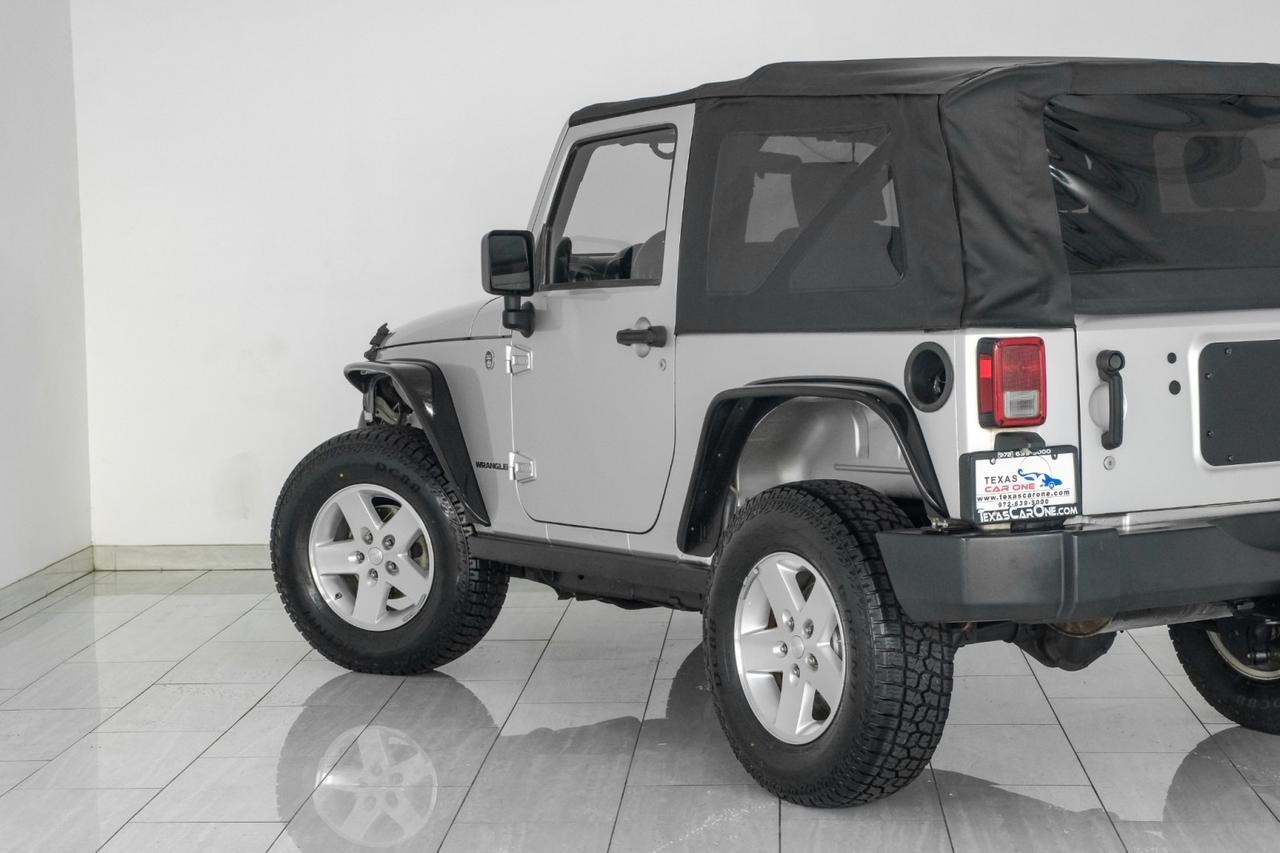 2008 Jeep Wrangler RUBICON 4WD AUTOMATIC SOFT TOP CONVERTIBLE CRUISE CONTROL ALLOY Carrollton TX