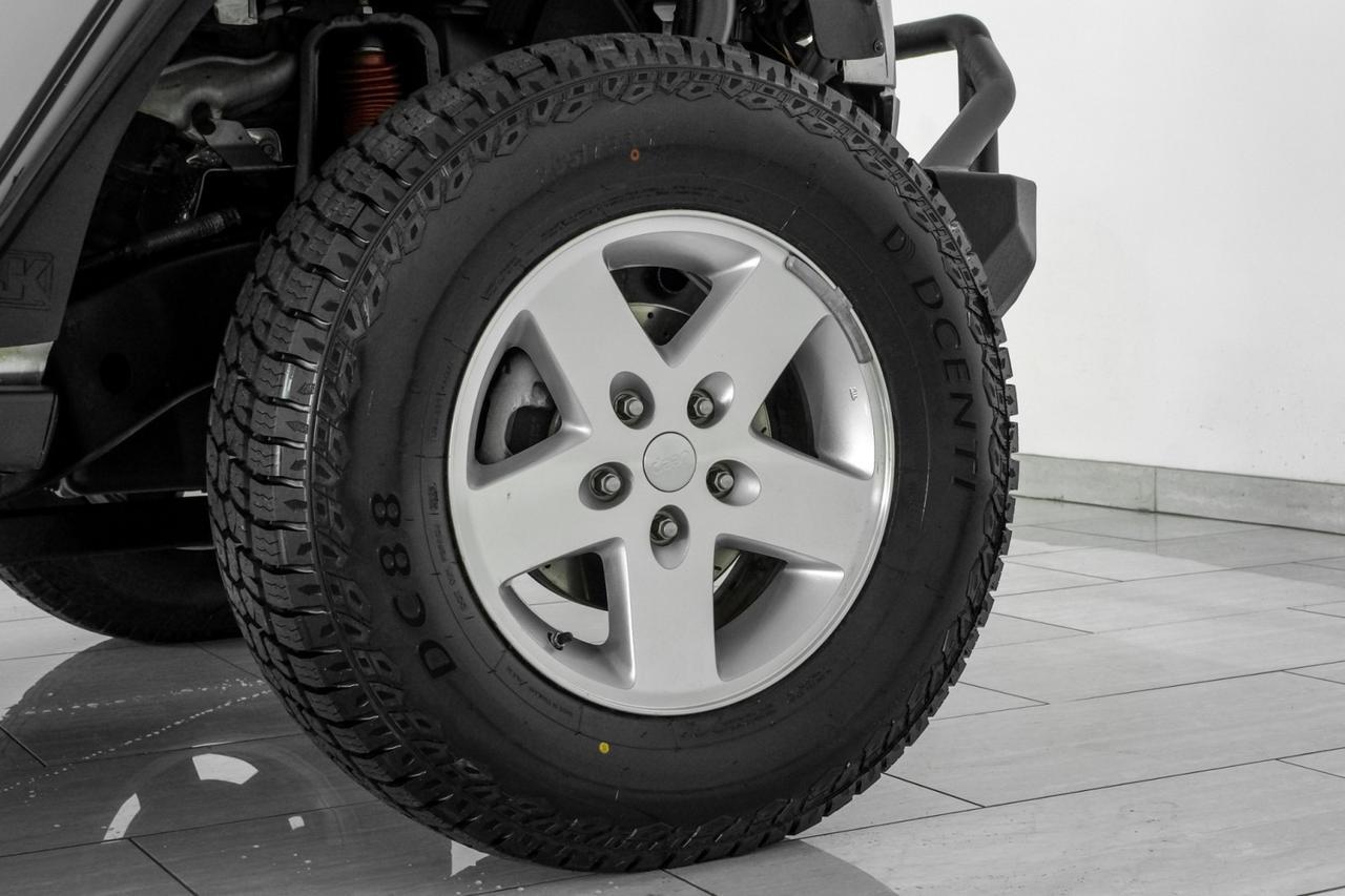 2008 Jeep Wrangler RUBICON 4WD AUTOMATIC SOFT TOP CONVERTIBLE CRUISE CONTROL ALLOY WHEELS TOW HITCH Carrollton TX