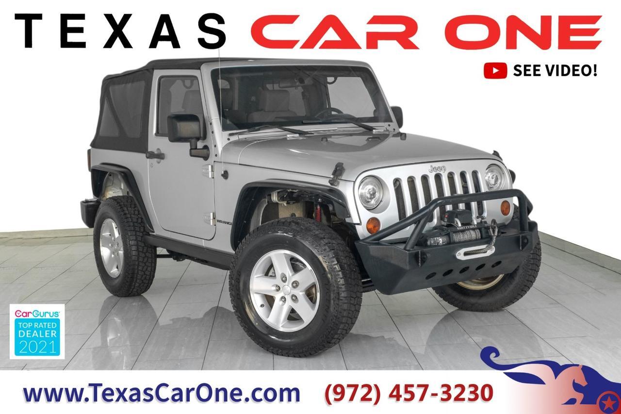 2008 Jeep Wrangler RUBICON 4WD AUTOMATIC SOFT TOP CONVERTIBLE CRUISE CONTROL ALLOY WHEELS TOW HITCH