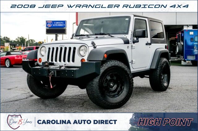 2008 Jeep Wrangler Rubicon 4X4 / Wheels & Tires Upgrade / Winch / Manual! High Point NC