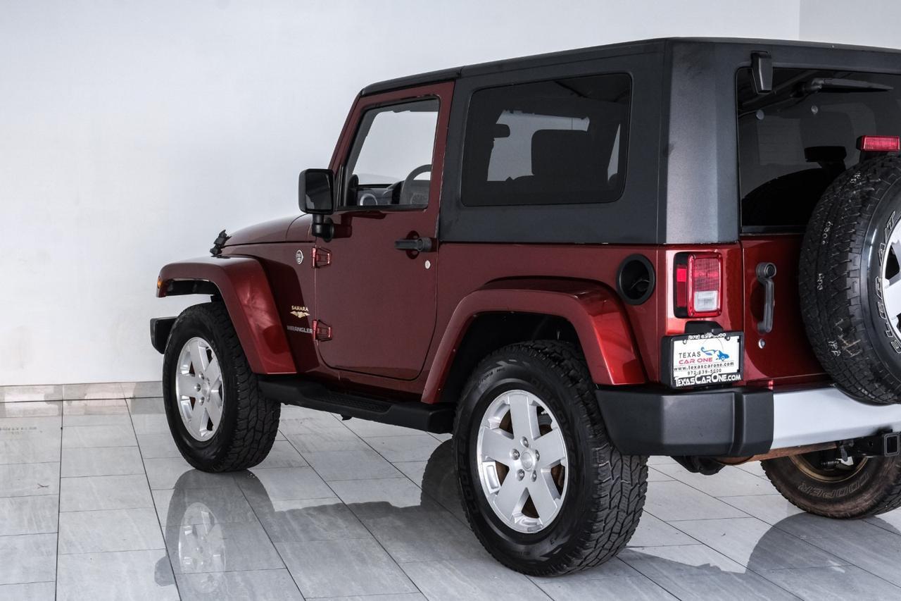 2008 Jeep Wrangler SAHARA 4WD HARD TOP CONVERTIBLE CRUISE CONTROL ALLOY WHEELS TOW Carrollton TX