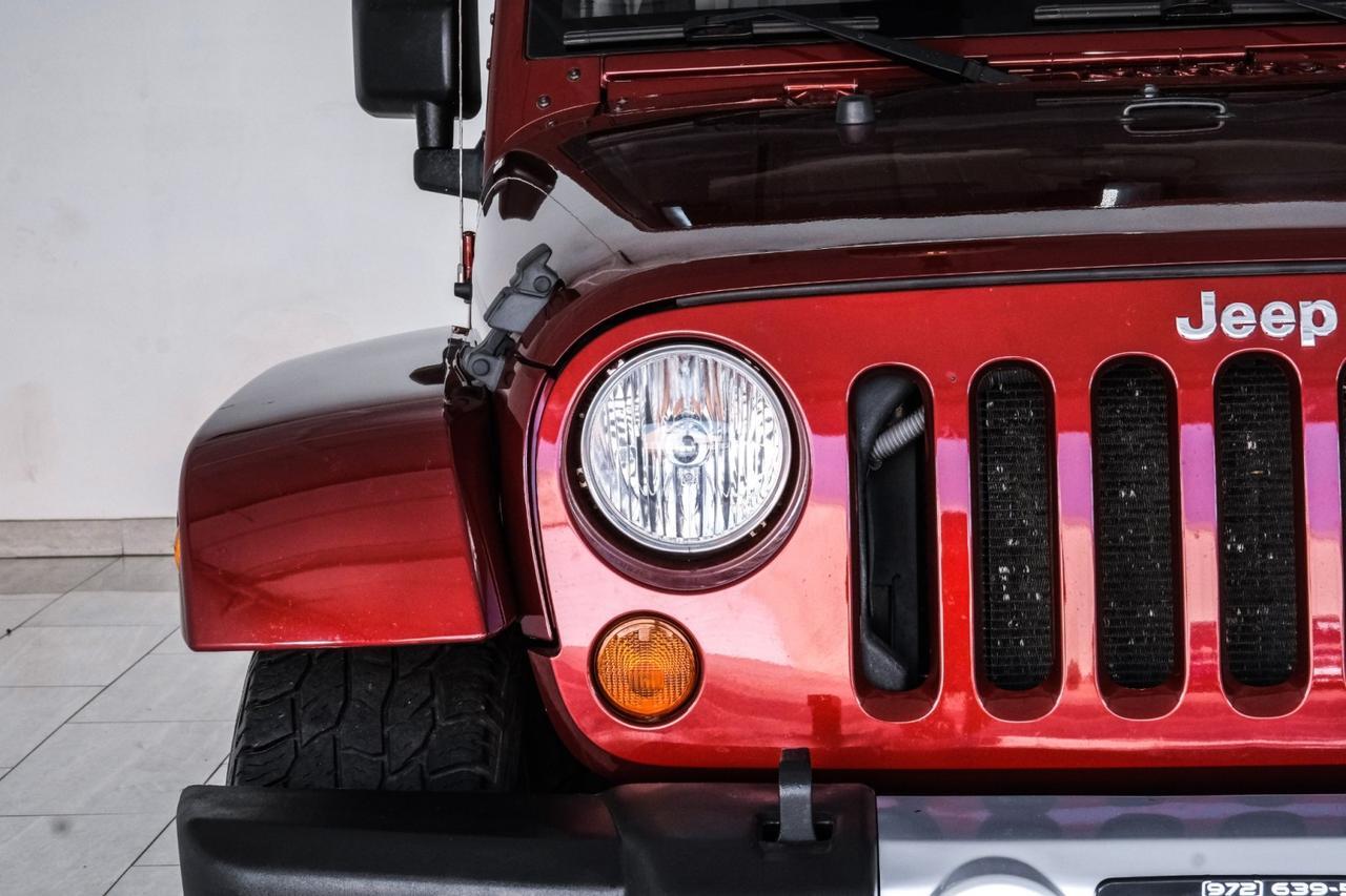 2008 Jeep Wrangler SAHARA 4WD HARD TOP CONVERTIBLE CRUISE CONTROL ALLOY WHEELS TOW Carrollton TX