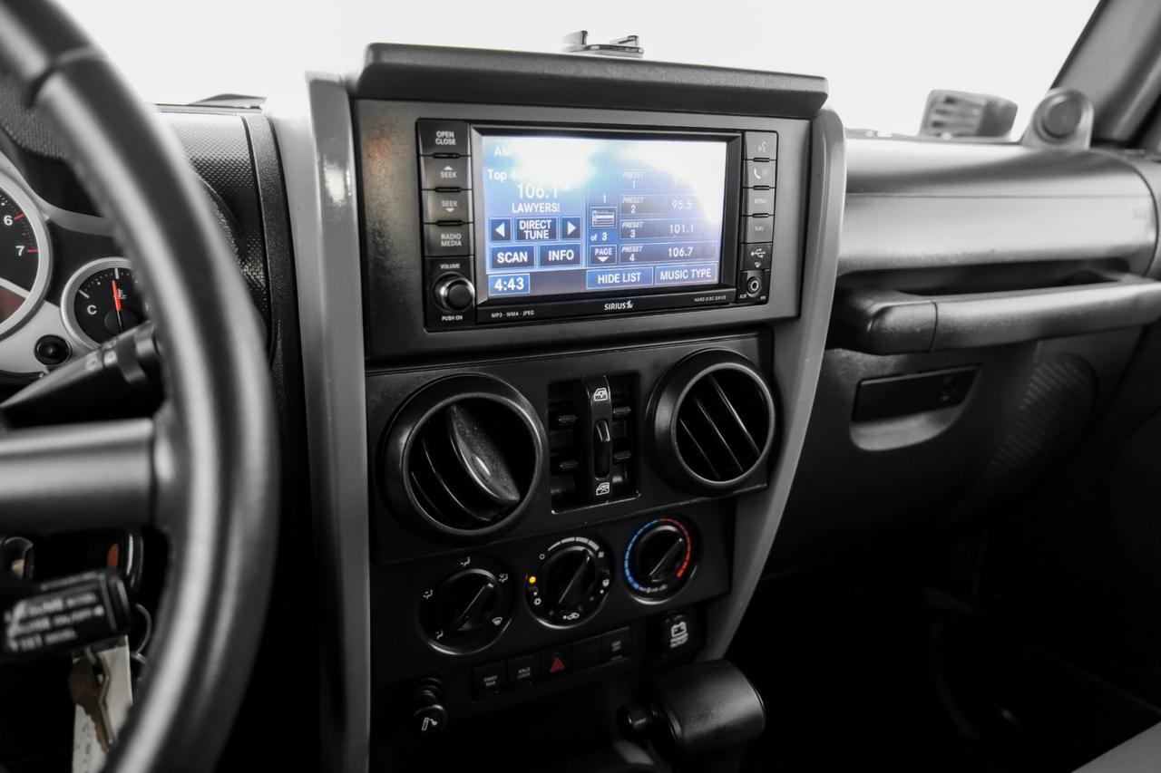 2008 Jeep Wrangler UNLIMITED RUBICON 4WD AUTOMATIC HARD TOP CONVERTIBLE NAVIGATION Carrollton TX