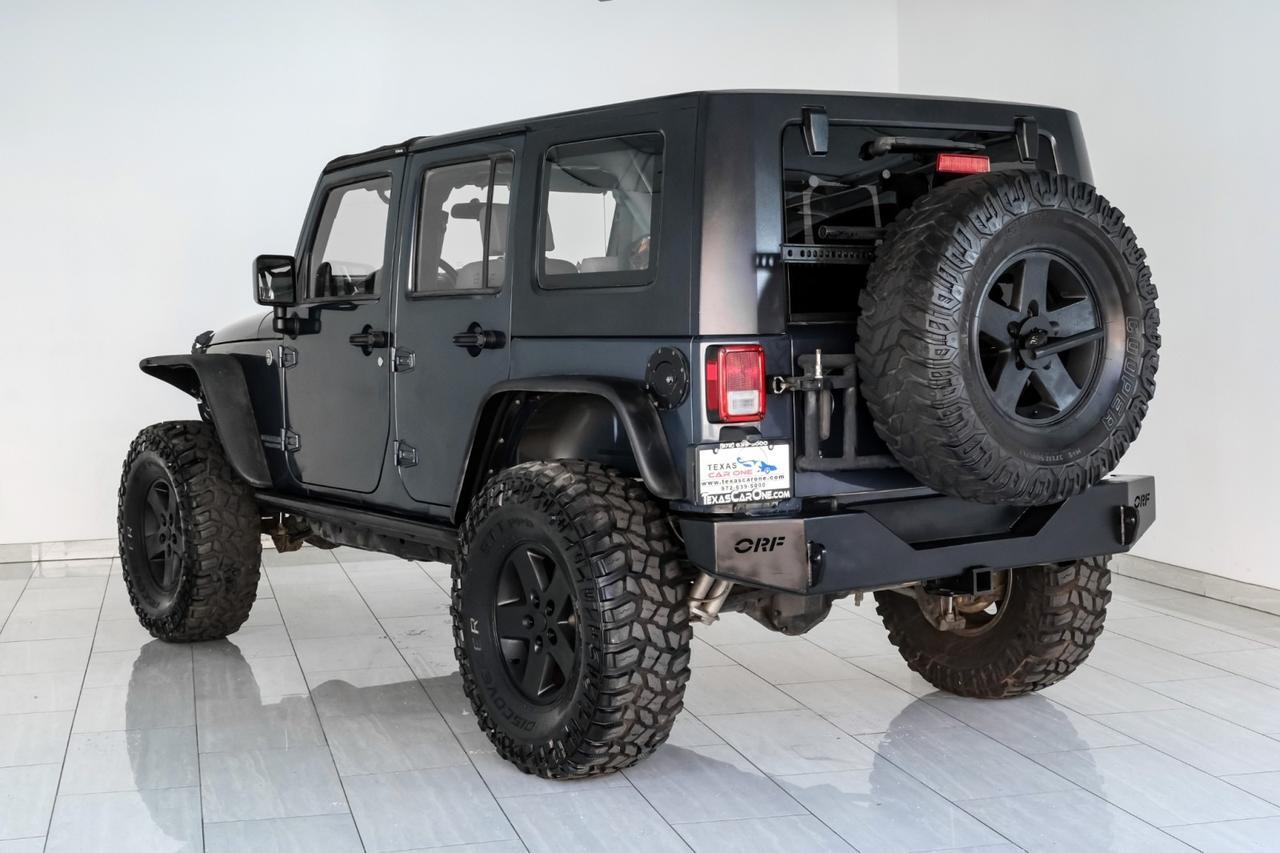 2008 Jeep Wrangler UNLIMITED RUBICON 4WD AUTOMATIC HARD TOP CONVERTIBLE NAVIGATION Carrollton TX