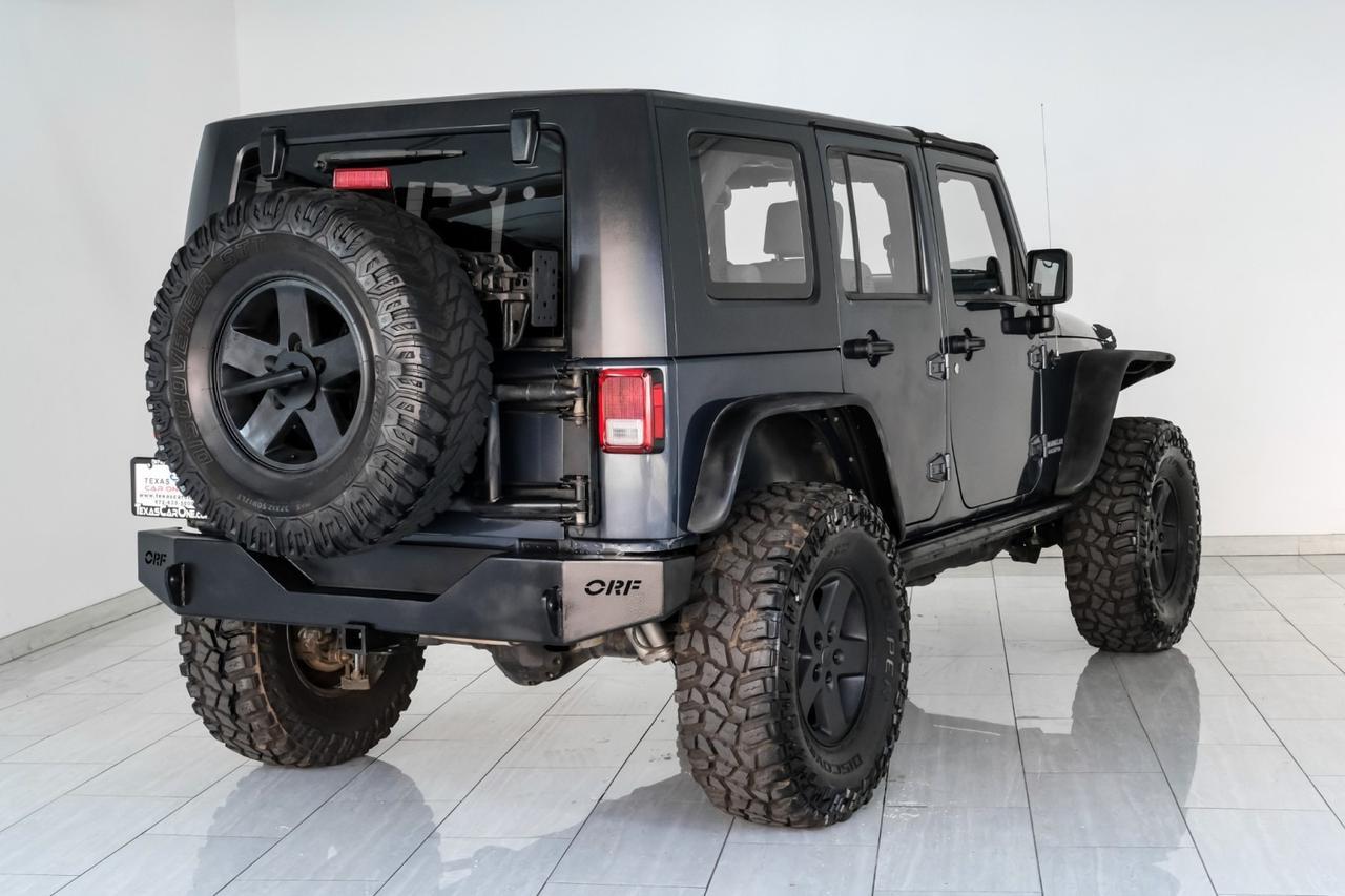 2008 Jeep Wrangler UNLIMITED RUBICON 4WD AUTOMATIC HARD TOP CONVERTIBLE NAVIGATION Carrollton TX