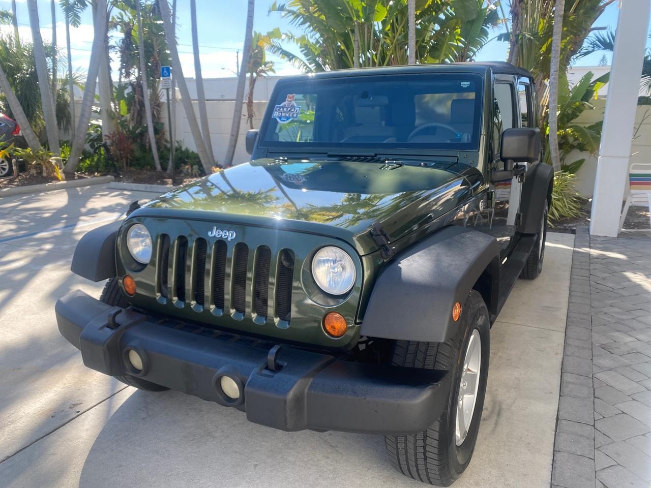 2008 Jeep Wrangler Unlimited X LOW MILES 70,883 1 OWNER 4WD Pompano Beach FL