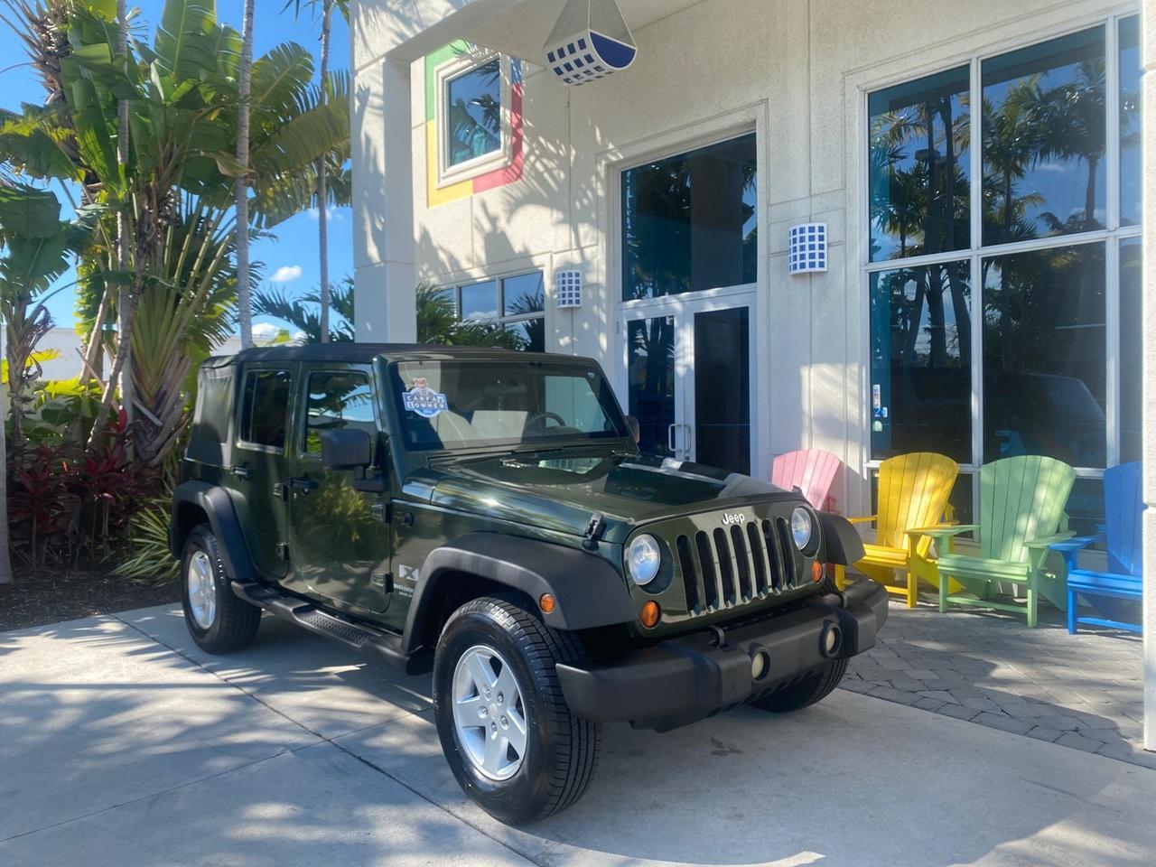 2008 Jeep Wrangler Unlimited X LOW MILES 70,883 1 OWNER 4WD Pompano Beach FL