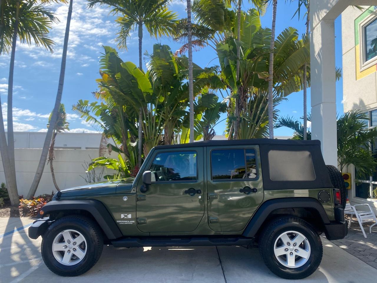 2008 Jeep Wrangler Unlimited X LOW MILES 70,883 1 OWNER 4WD Pompano Beach FL