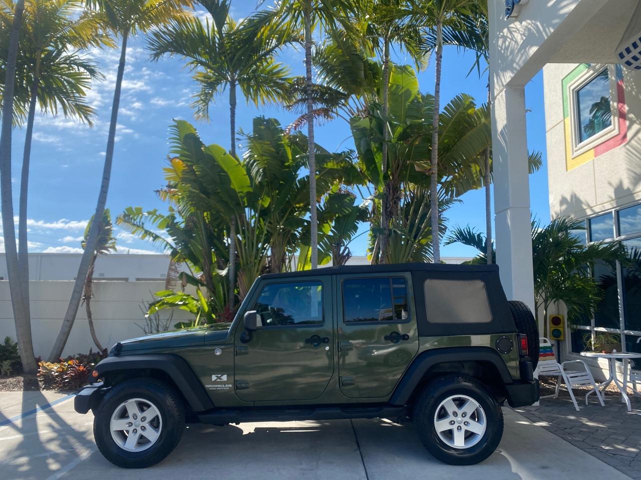 2008 Jeep Wrangler Unlimited X LOW MILES 70,883 1 OWNER 4WD Pompano Beach FL