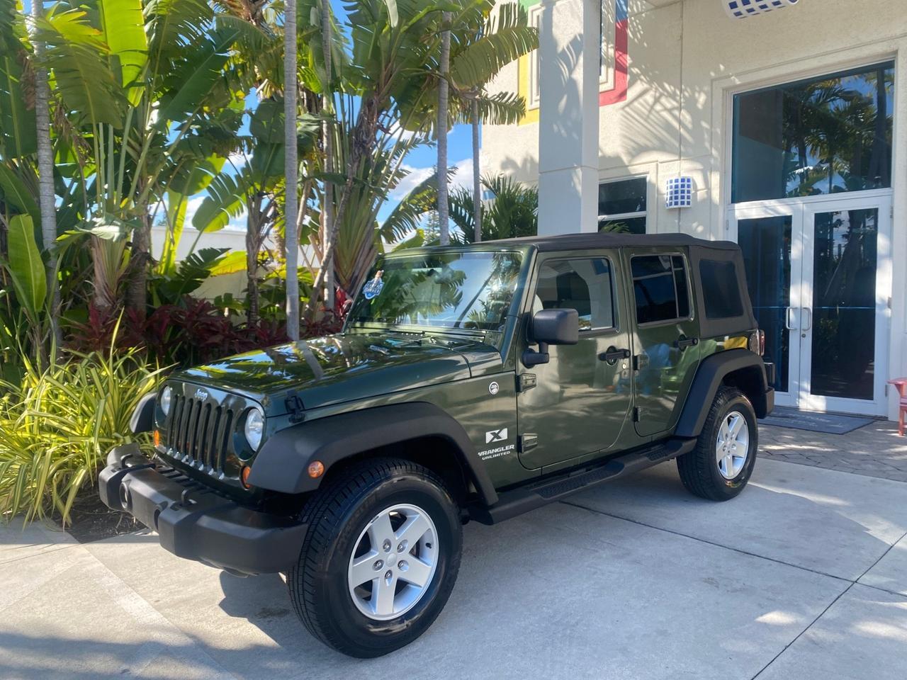 2008 Jeep Wrangler Unlimited X LOW MILES 70,883 1 OWNER 4WD Pompano Beach FL