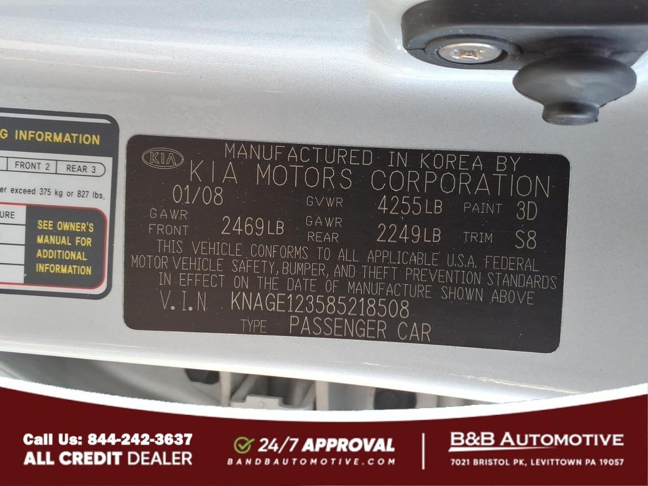 2008 Kia Optima Levittown PA