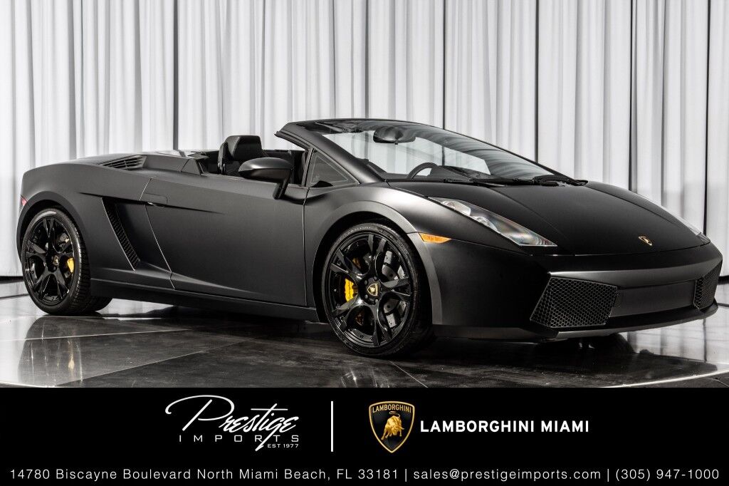 2008 Lamborghini Gallardo Spyder