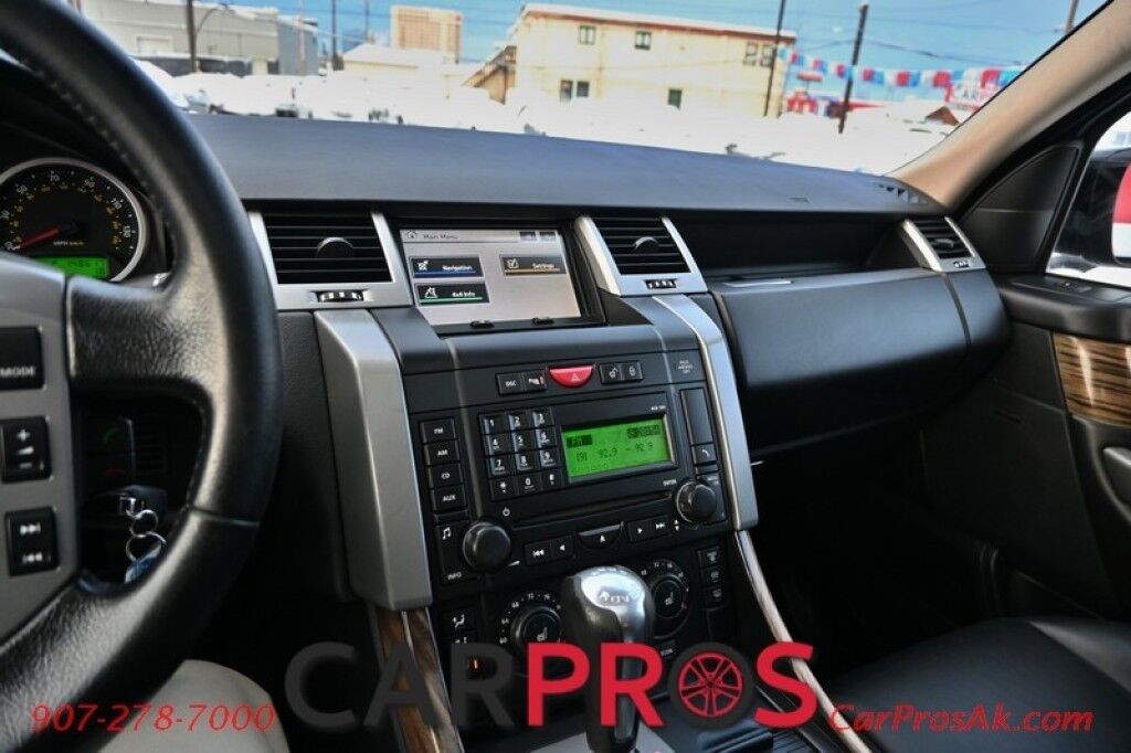 2008 Land Rover Range Rover Sport Supercharged - 4.2L V8 - All Wheel Drive - Power & Heated Leather Seats - 2nd Row Heated Seats - Sunroof - Console Cooler Box - Harman Kardon System - Tow Pkg Anchorage AK