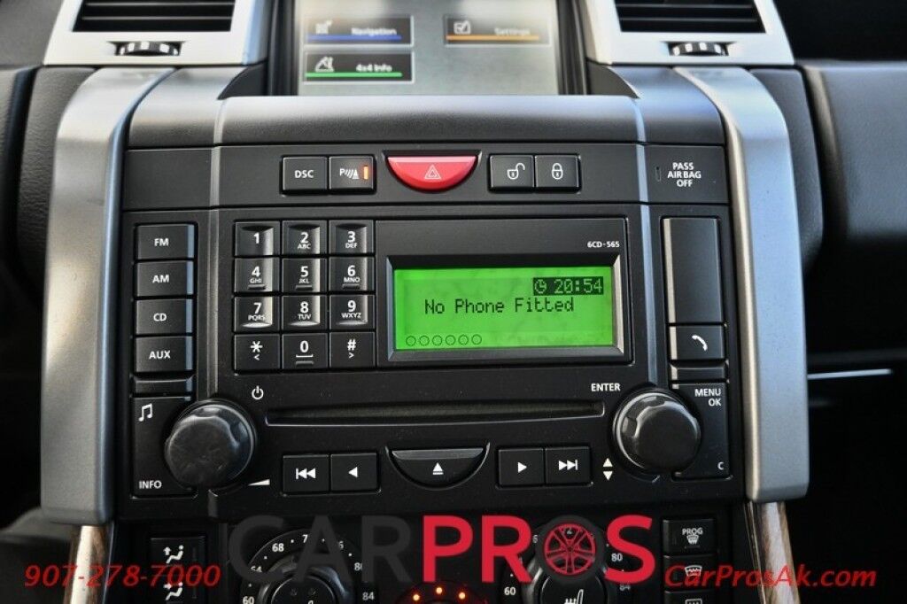 2008 Land Rover Range Rover Sport Supercharged - 4.2L V8 - All Wheel Drive - Power & Heated Leather Seats - 2nd Row Heated Seats - Sunroof - Console Cooler Box - Harman Kardon System - Tow Pkg Anchorage AK