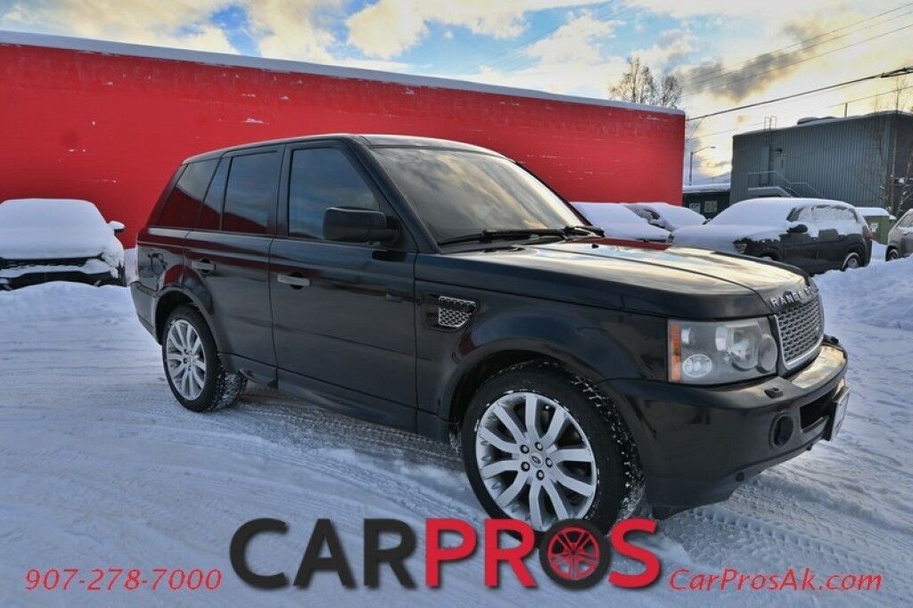 2008 Land Rover Range Rover Sport Supercharged - 4.2L V8 - All Wheel Drive - Power & Heated Leather Seats - 2nd Row Heated Seats - Sunroof - Console Cooler Box - Harman Kardon System - Tow Pkg Anchorage AK