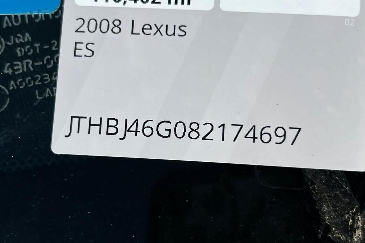 2008 Lexus ES 350 Roseville CA