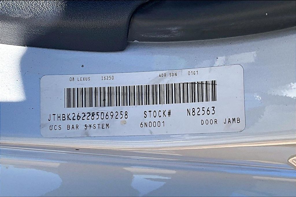 2008 Lexus IS 250 OR