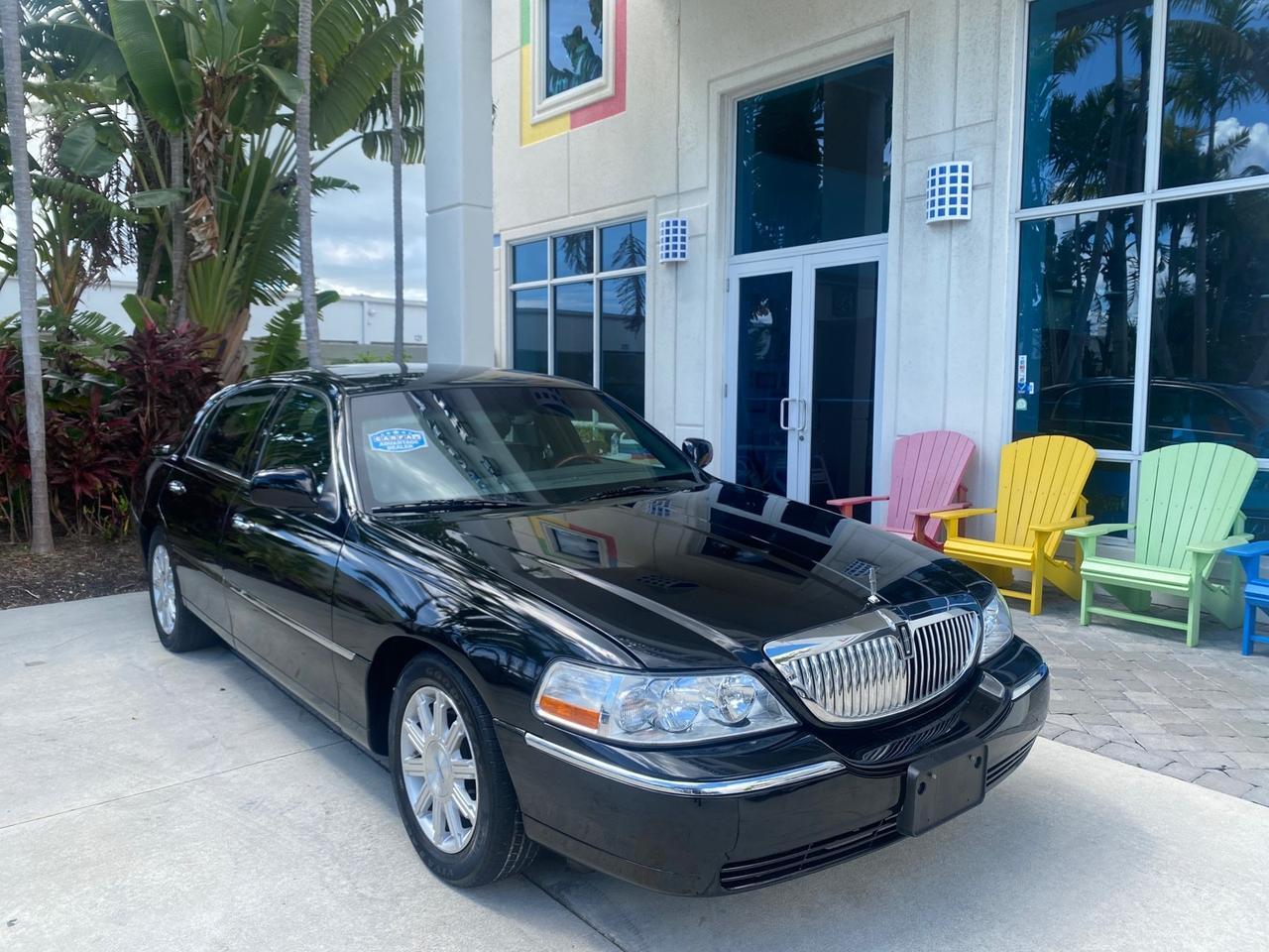 2008 Lincoln Town Car Limited LOW MILES 70,308 BLACK Pompano Beach FL