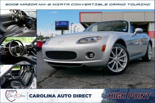 2008 Mazda MX-5 Miata Convertible Grand Touring / Manual / Premium Package!