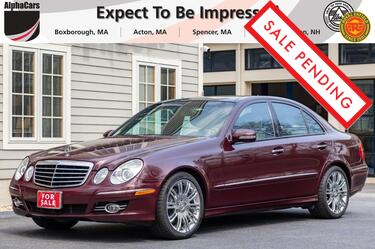 2008_Mercedes-Benz_E-Class_Sport 3.5L P1_ Boston MA