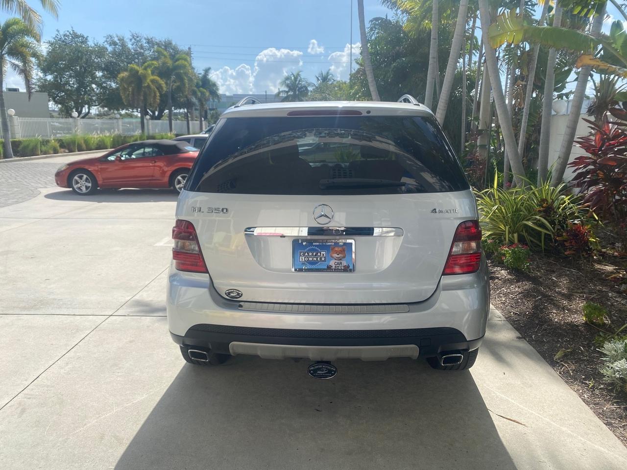 2008 Mercedes-Benz M-Class 3.5L 1 OWNER LOW MILES 48,488 Pompano Beach FL