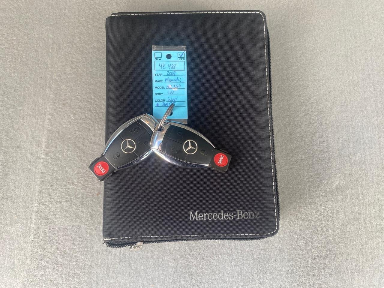 2008 Mercedes-Benz M-Class 3.5L 1 OWNER LOW MILES 48,493 SUV Pompano Beach FL