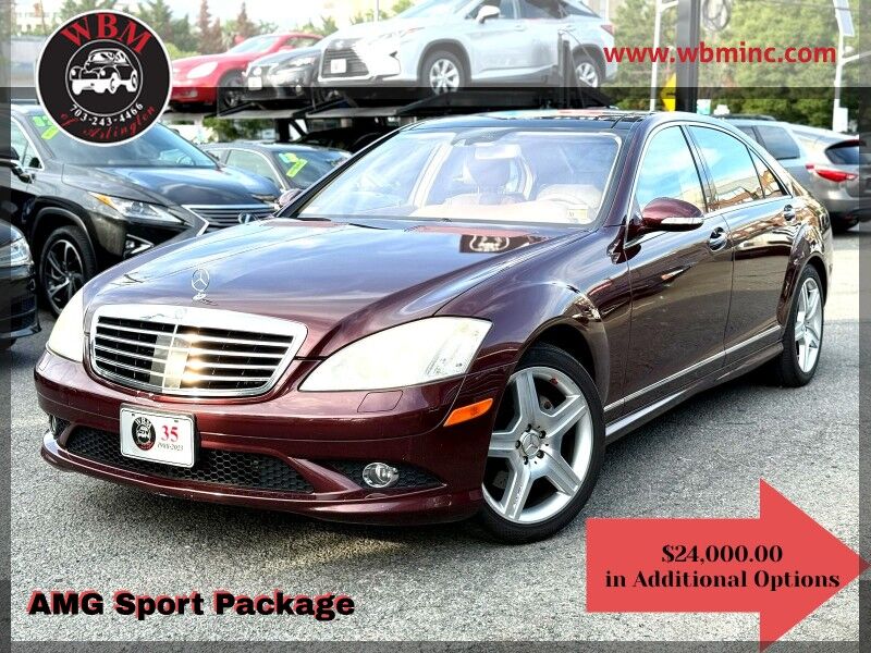2008 Mercedes-Benz S-Class S 550 w/ AMG Sport Package Arlington VA