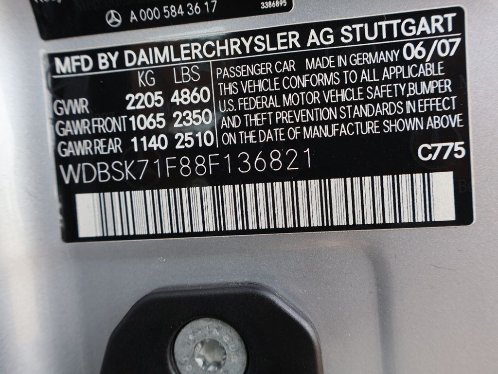 2008 Mercedes-Benz SL-Class SL 550 San Clemente CA