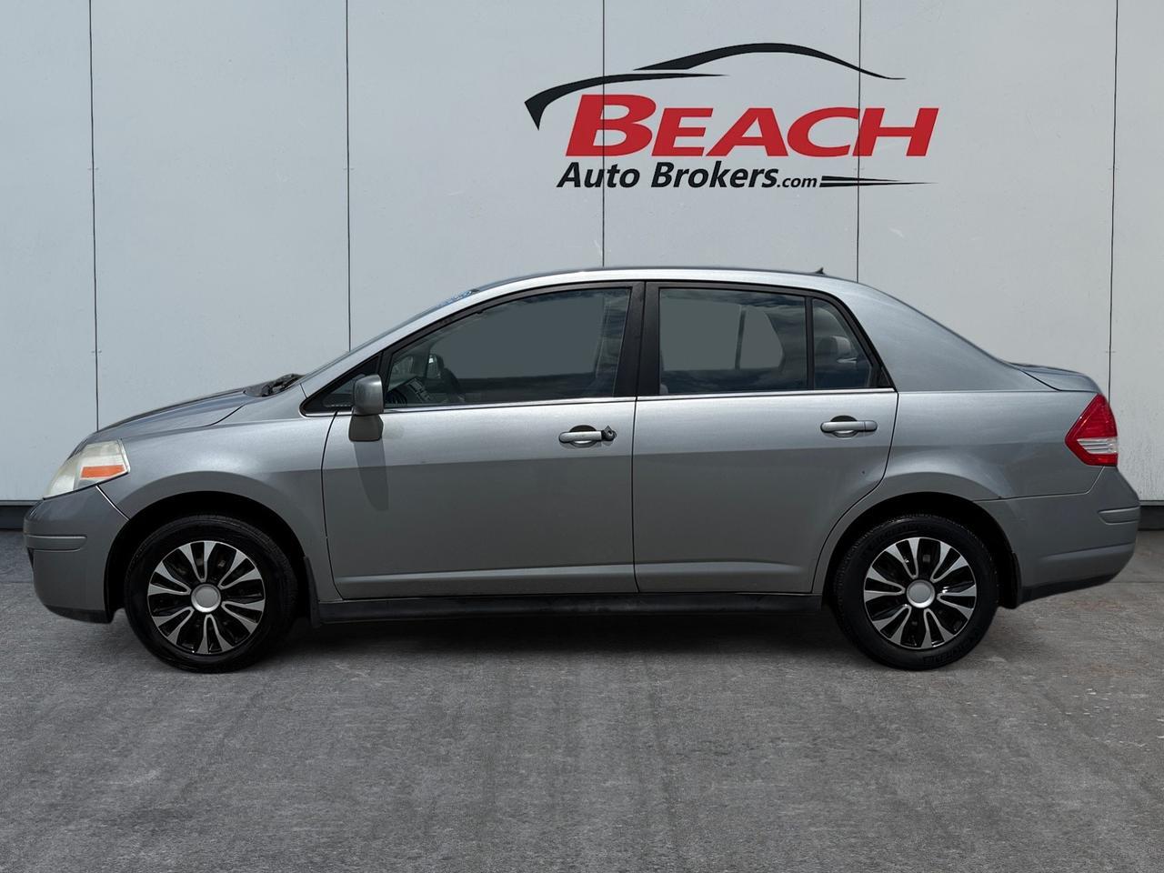 2008 Nissan Versa 1.8 S, A/C, USB, CD PLAYER, POWER MIRRORS, POWER LOCKS, POWER WINDOW, KEYLESS ENTRY, LOW MILES , COME AND TEST DRIVE TODAY!