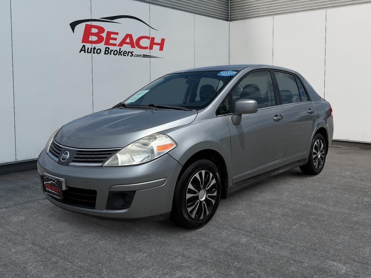 2008 Nissan Versa 1.8 S, A/C, USB, CD PLAYER, POWER MIRRORS, POWER LOCKS, POWER WINDOW, KEYLESS ENTRY, LOW MILES , COME AND TEST DRIVE TODAY!