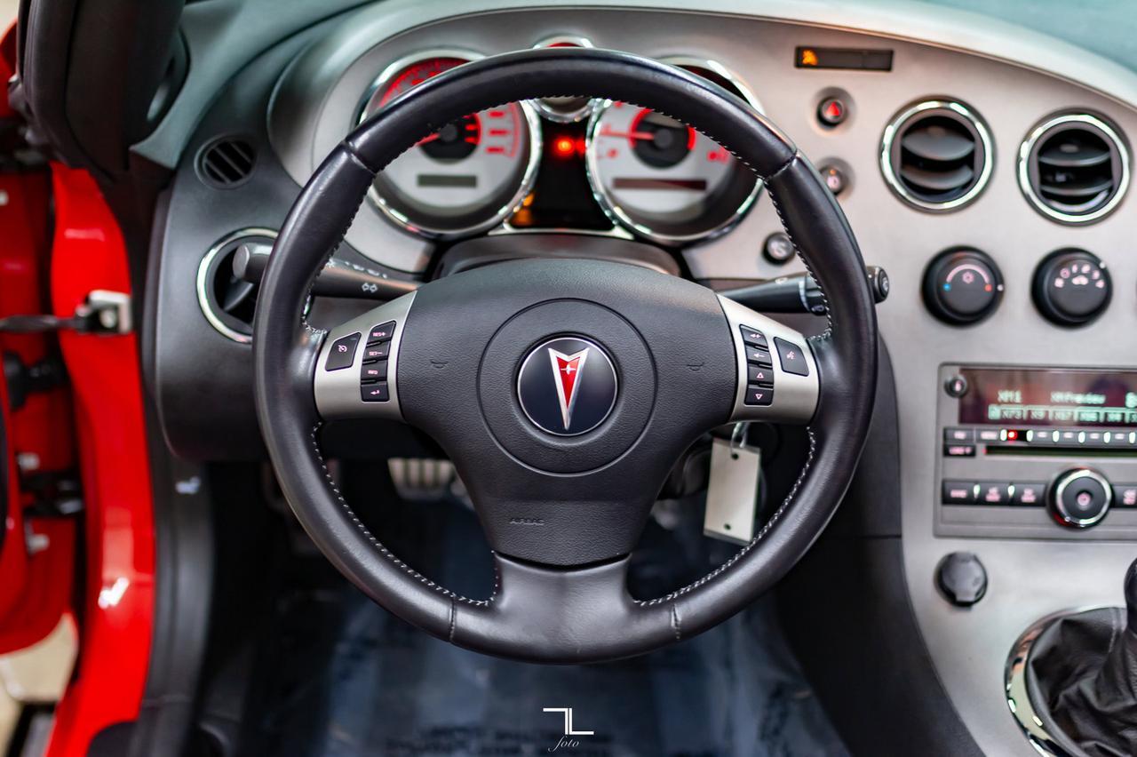 2008 Pontiac Solstice Convertible Leather Manual Red Deer AB