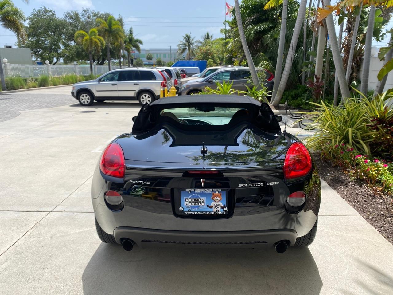 2008 Pontiac Solstice GXP 2.0 ECOTURBO LOW MILES 26,059 Pompano Beach FL