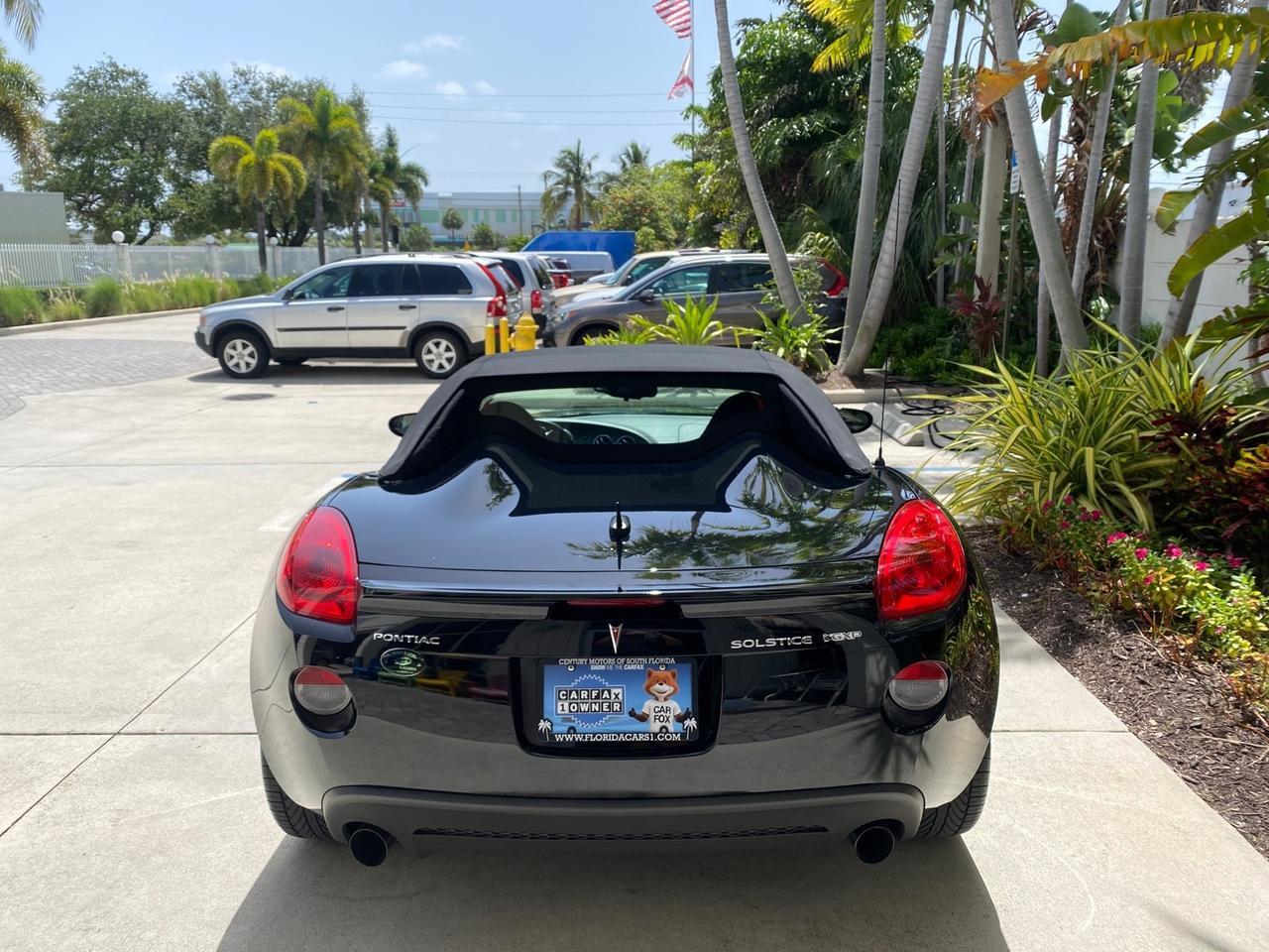 2008 Pontiac Solstice GXP 2.0 ECOTURBO LOW MILES 26,059 Pompano Beach FL